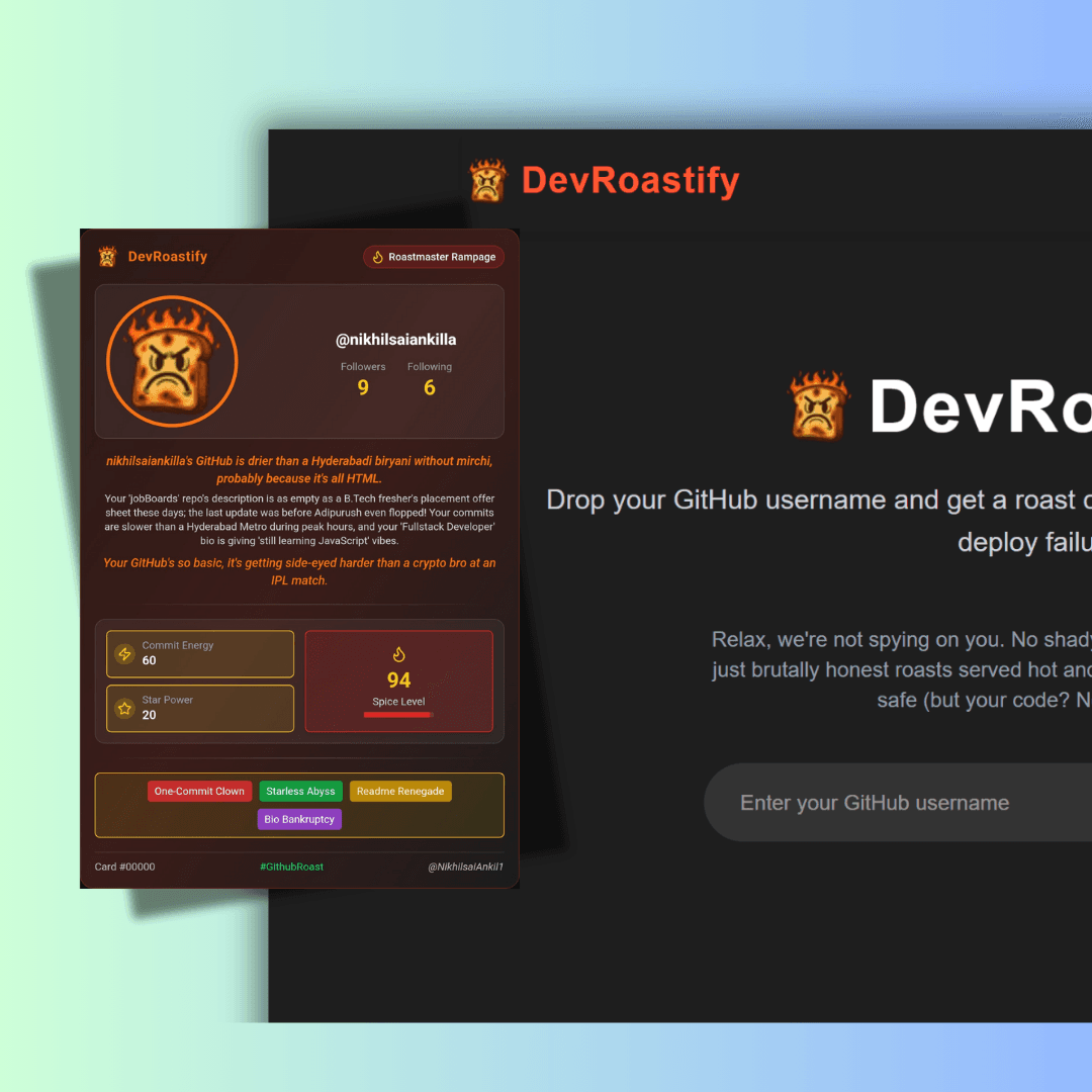 Thumbnail for Dev Roastify